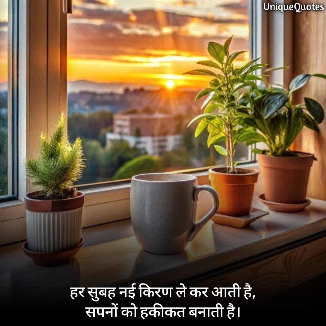Good Morning Shayari Image