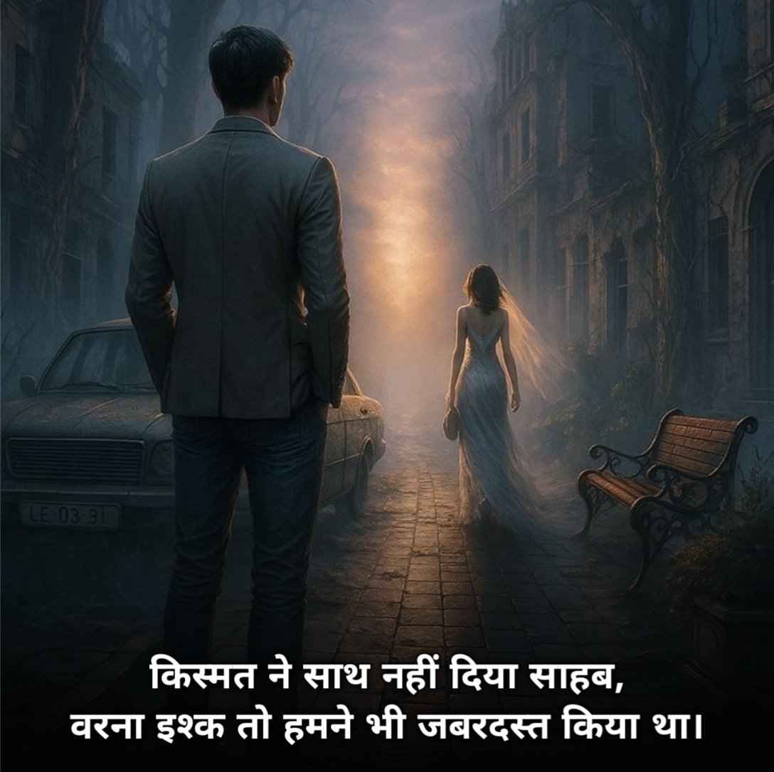 Kharab Kismat Shayari 2 Line