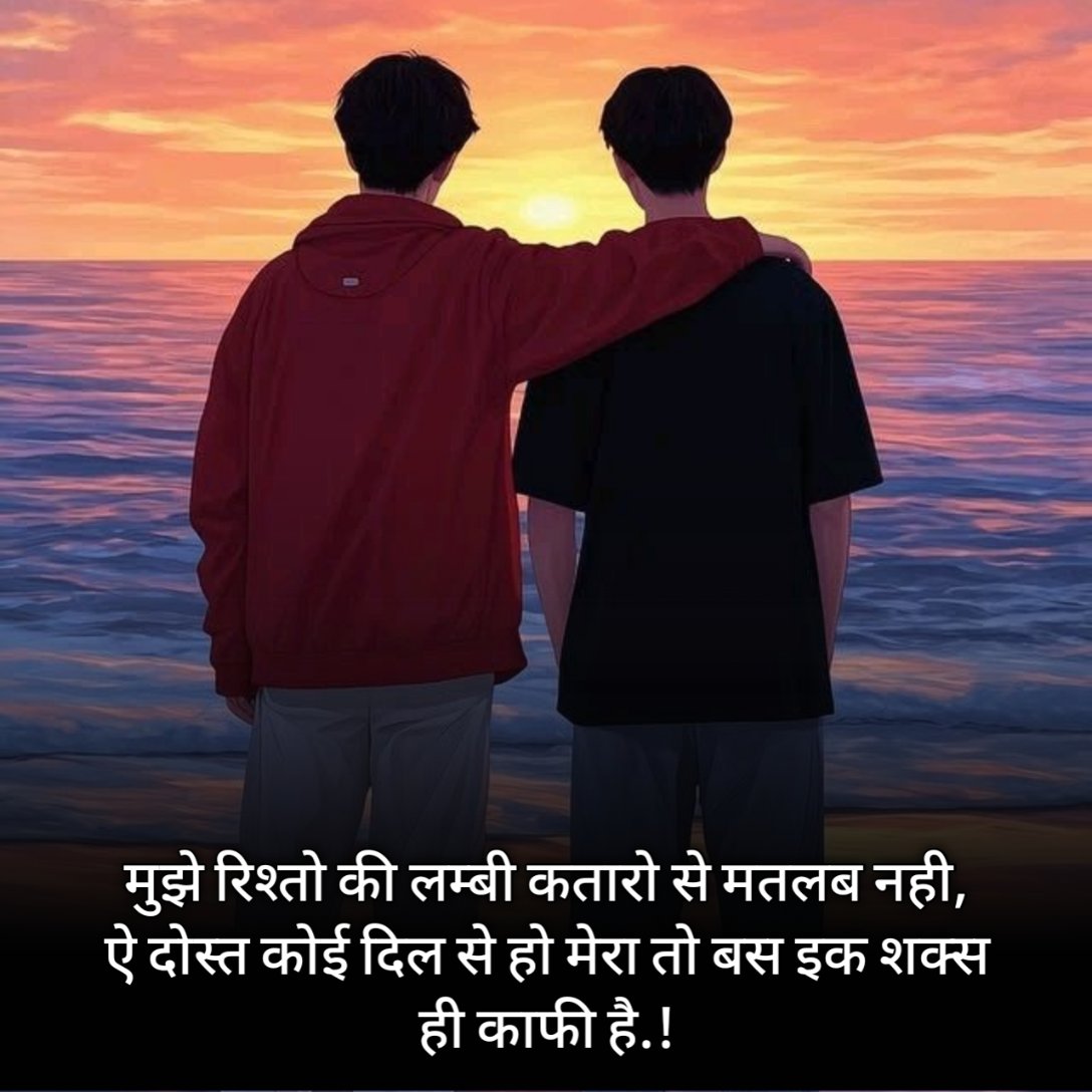 सच्ची दोस्ती शायरी