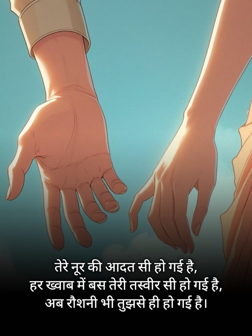 Famous Noor Par Shayari 3 Line