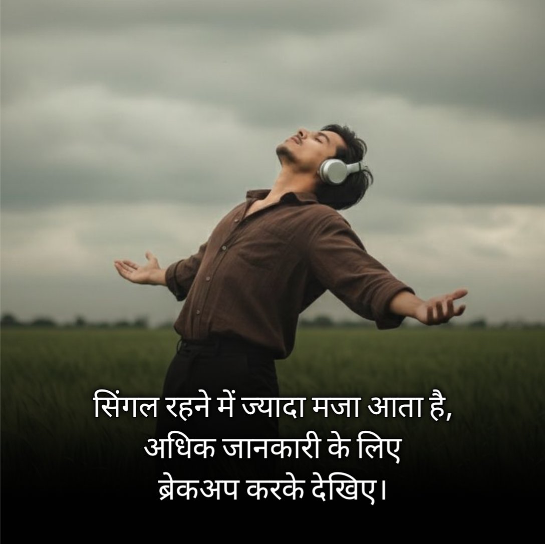 Single Life Shayari For Boys 
