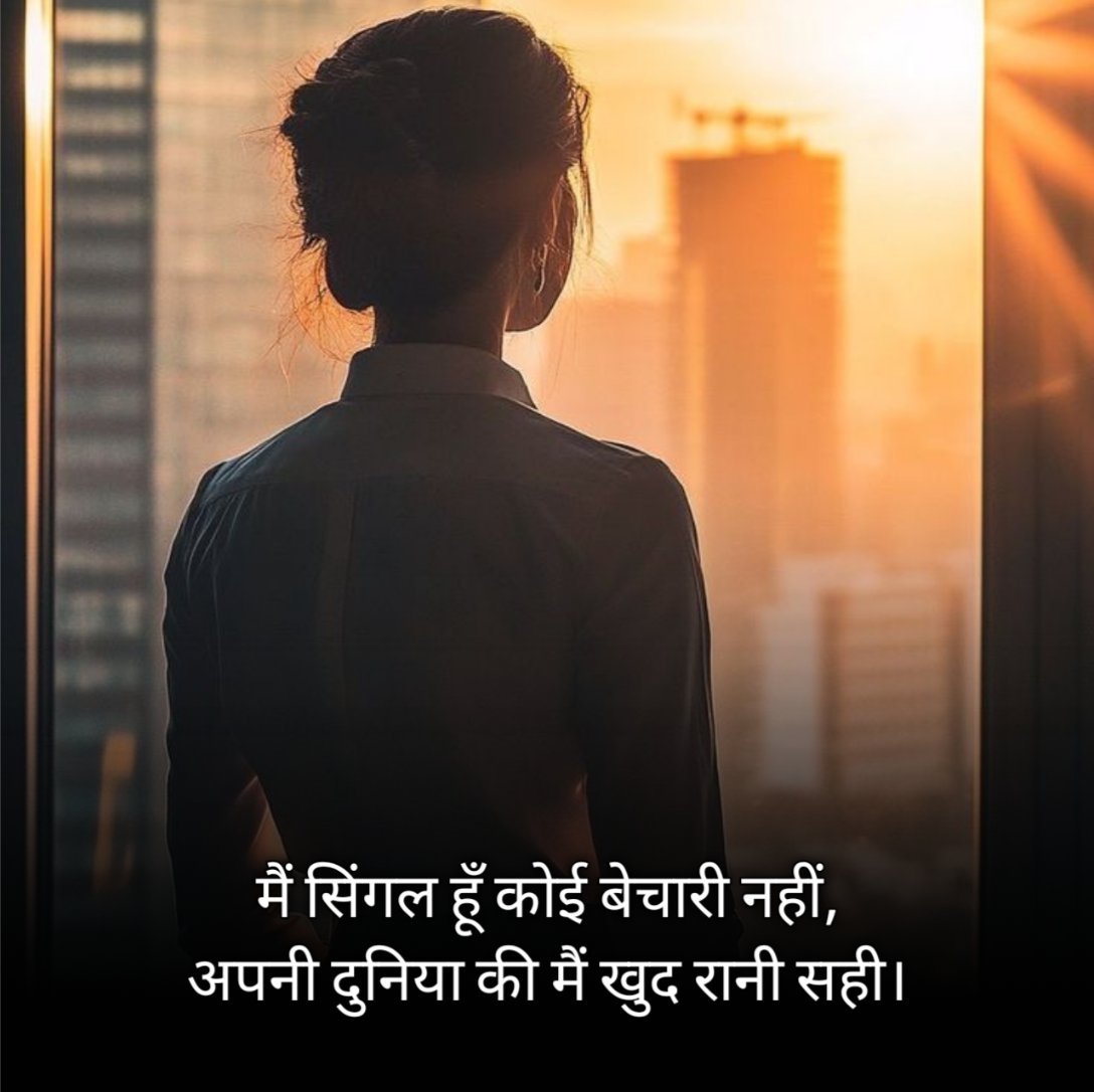 Single Life Shayari For Girls