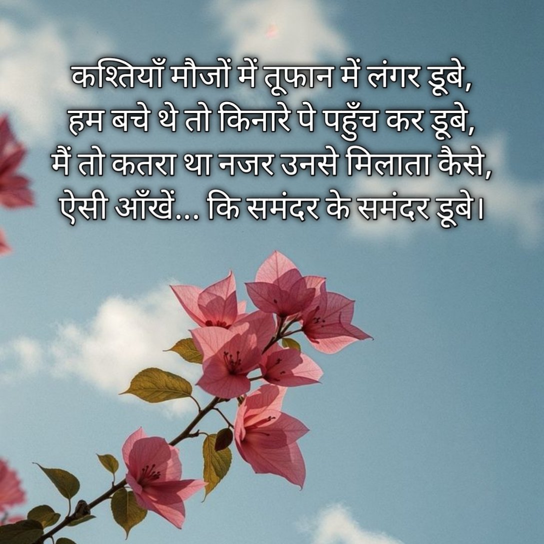 Teri Khubsurat Aankhon Par Shayari