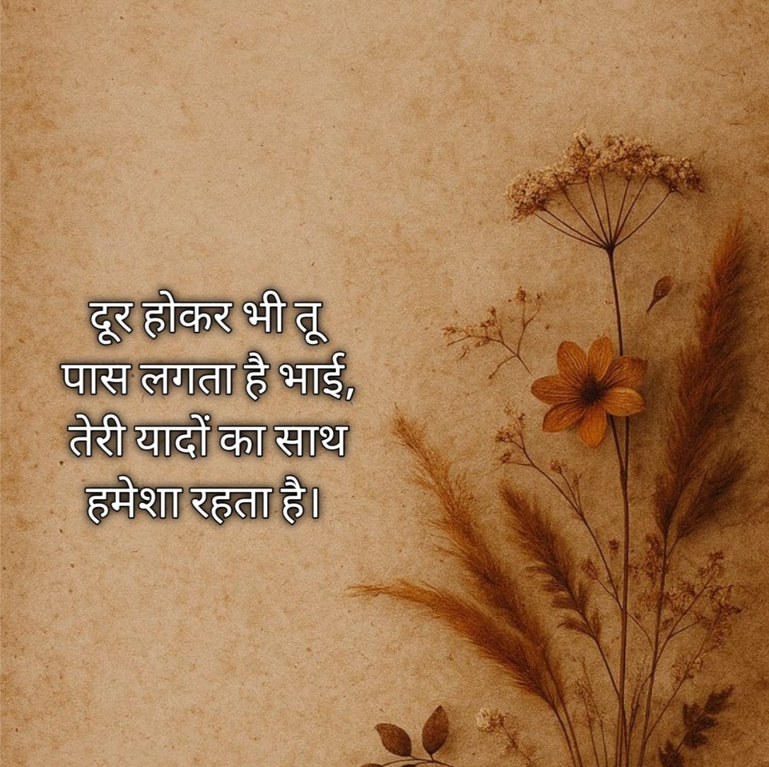 Big Brother Shayari in Hindi 