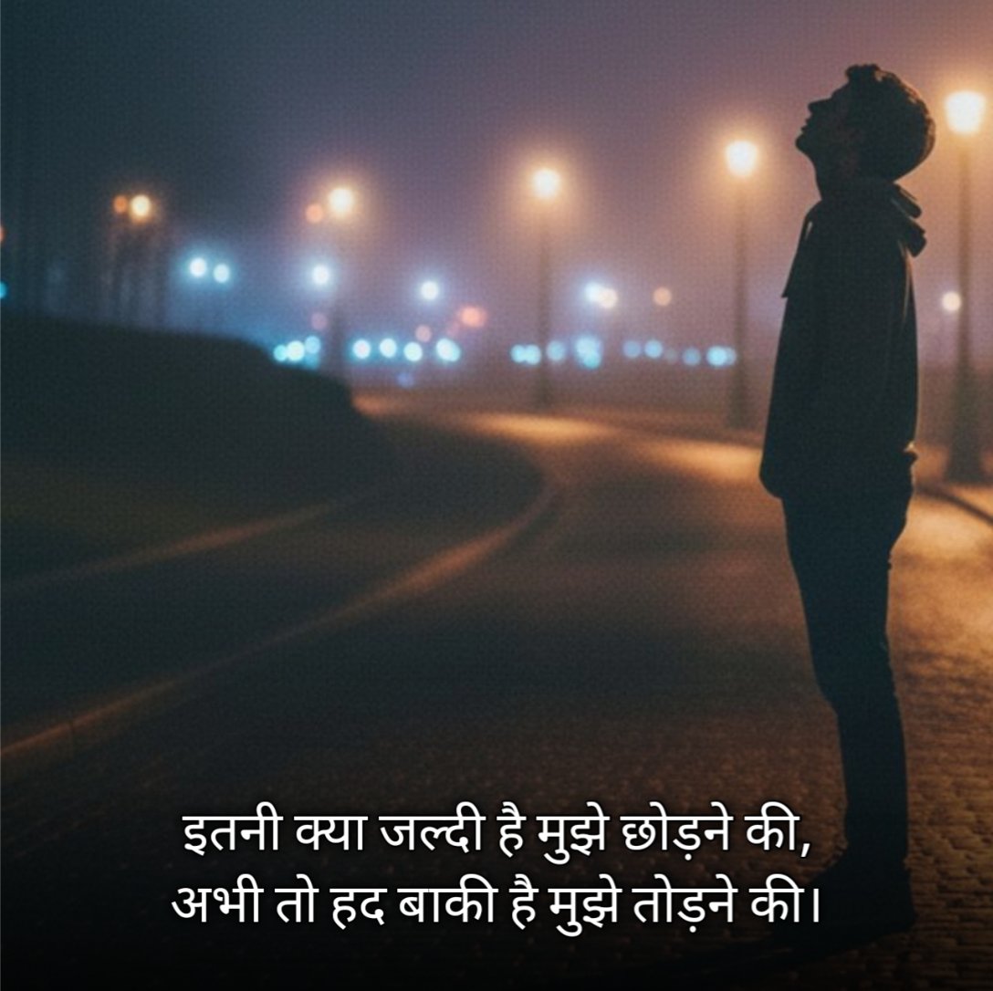 प्यार में छोड़कर जाने वाली शायरी 