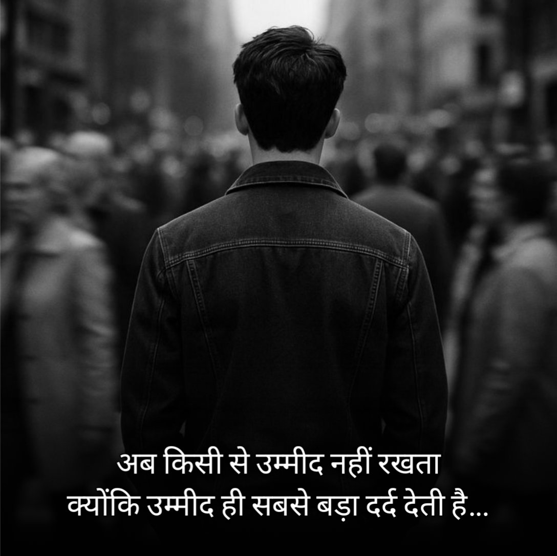 आज मन उदास है शायरी हिन्दी में