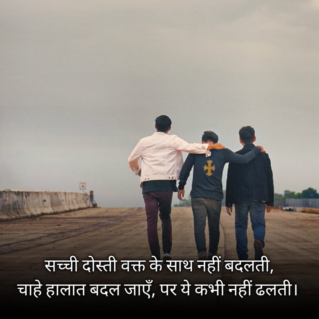 सच्ची फ्रेंडशिप शायरी हिन्दी में